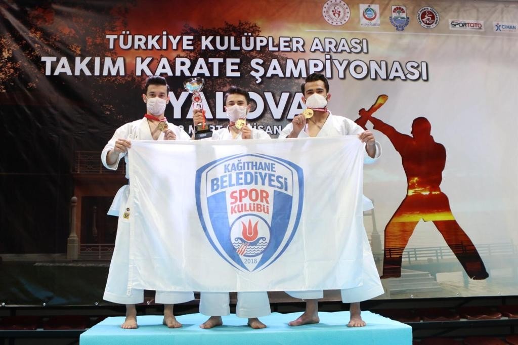 Türkiye Kulüpler Karate Şampiyonası’nda Kağıthane Belediyesi Şampiyon Oldu