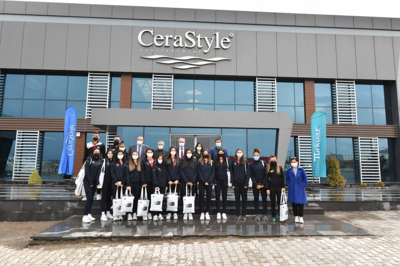 Turkuaz Seramik Osb’den Sponsor Ziyareti