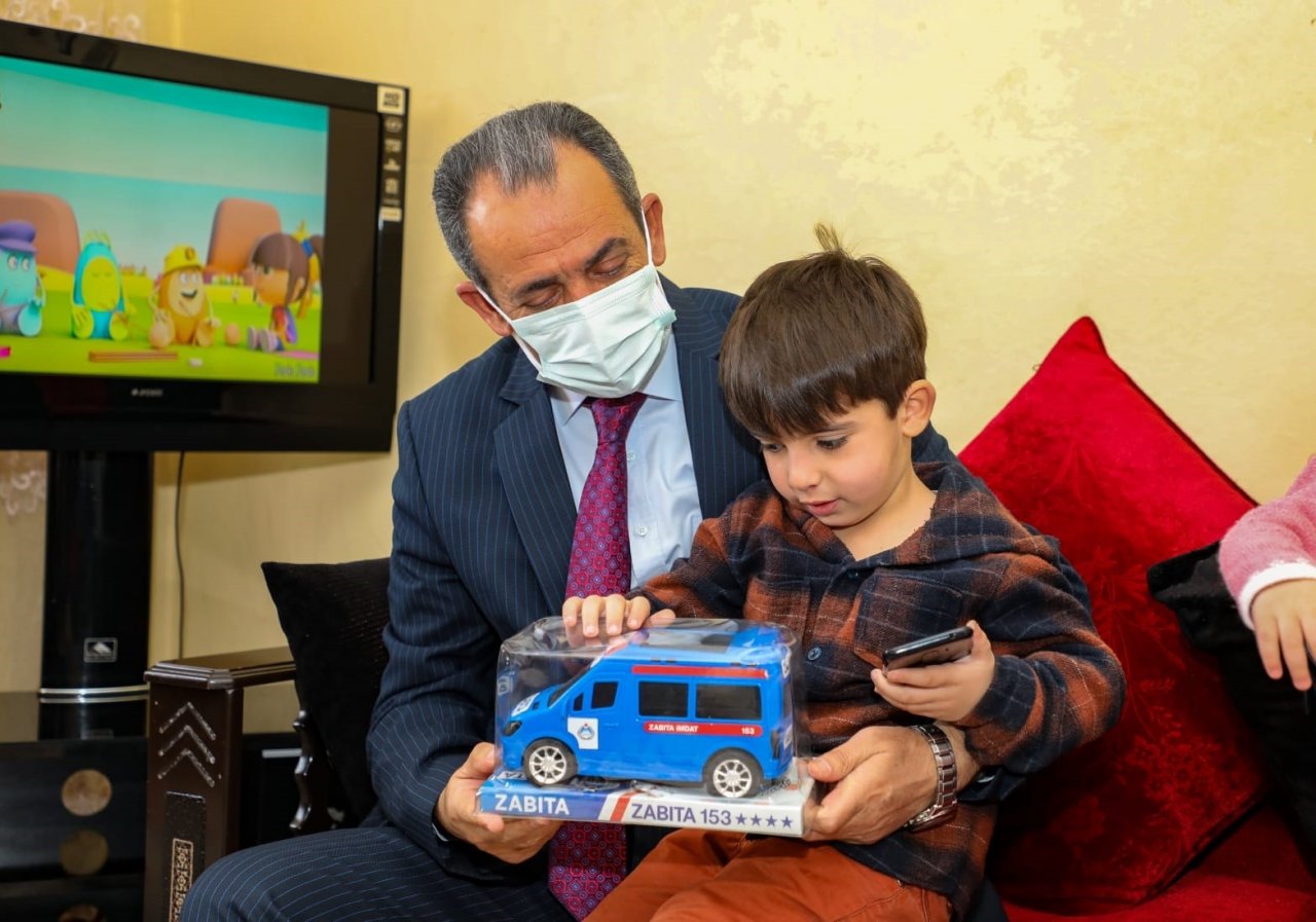 Başkan Tanış Otizmli Çocukları Unutmadı