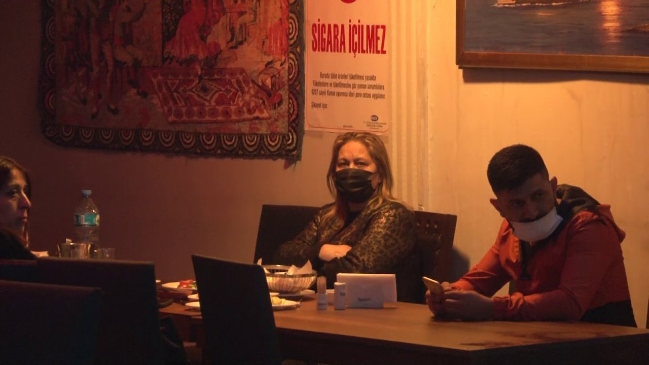 ataşehir’de Kısıtlamada Açık Olan Eğlence Mekanına Baskın