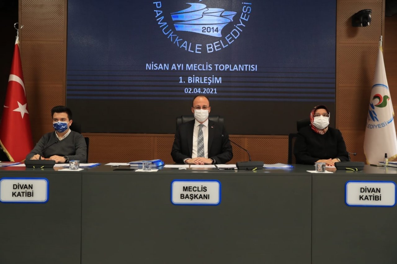 Pamukkale Belediyesinin Faaliyet Raporu Kabul Edildi