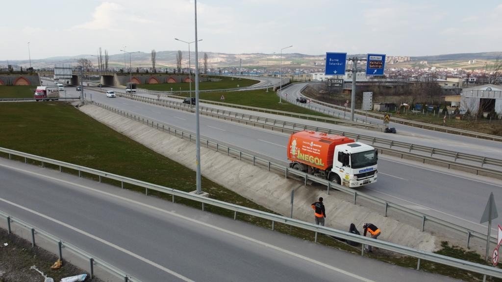 İ̇negöl’de Hafta Sonu Temizliği