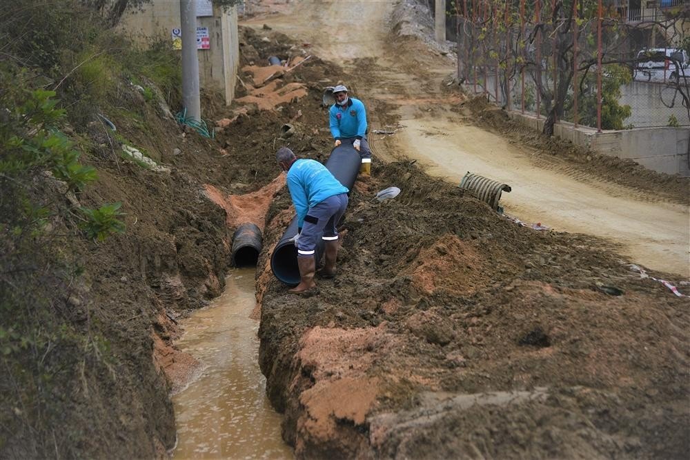 Alanya Belediyesi’nden Altyapı Atağı