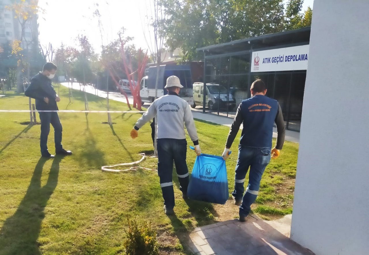 Keçiören’de Aylık 800 Kilogram Doğal Gübre Üretiliyor