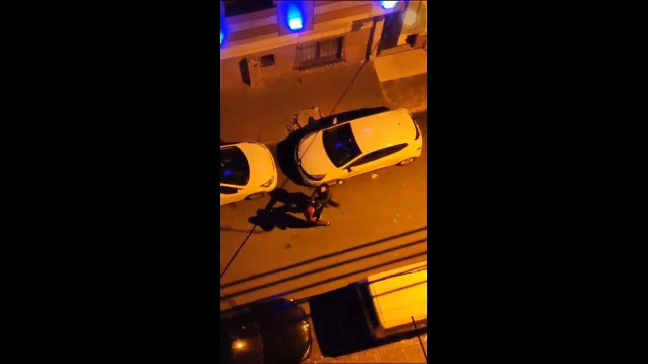 Küçükçekmece’de Sokak Ortasında Kadına Şiddet