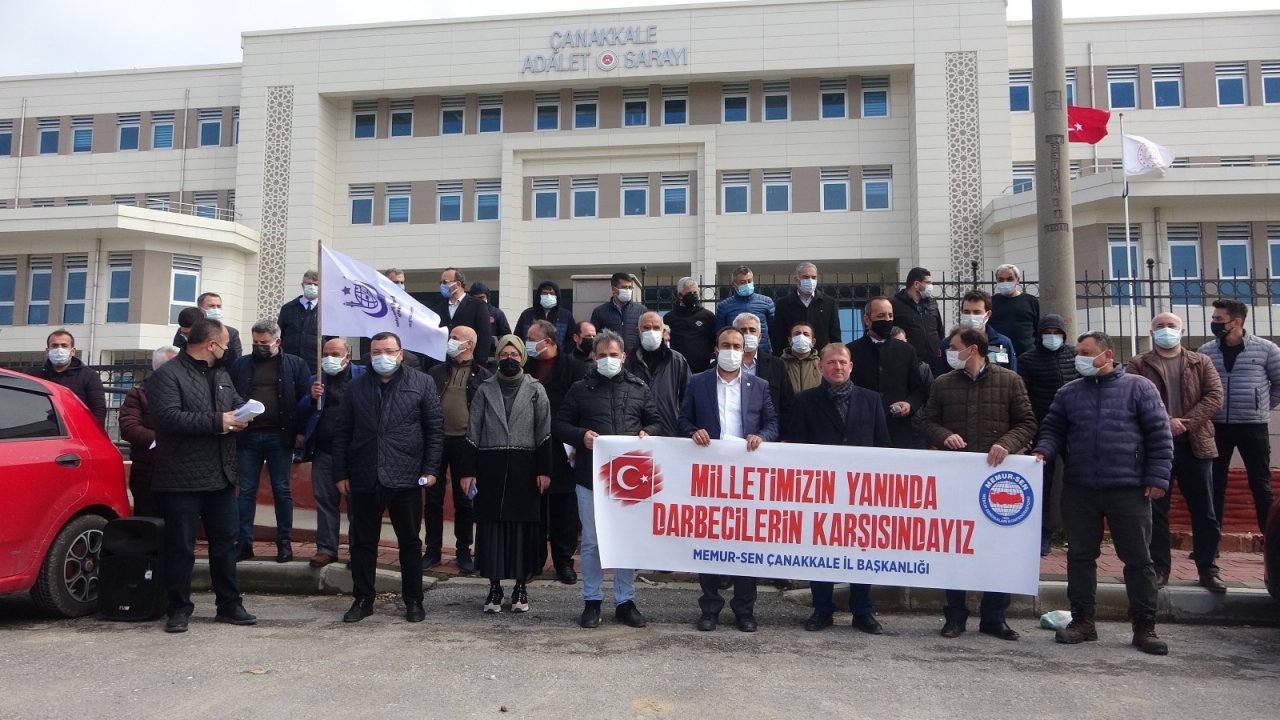 Çanakkale Memur-sen’den Emekli 104 Amirale Suç Duyurusu