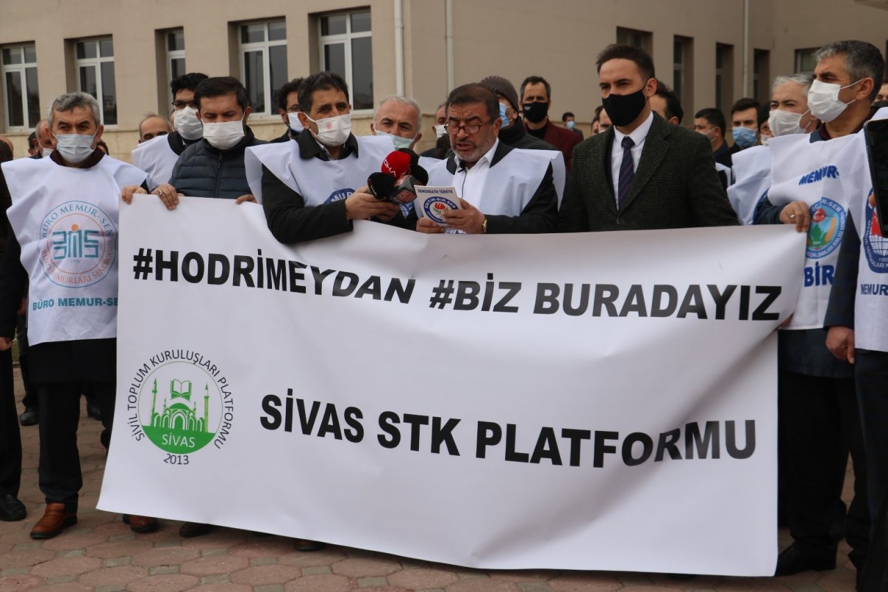 Sivas’ta 103 Amiral Hakkında Suç Duyurusunda Bulunuldu