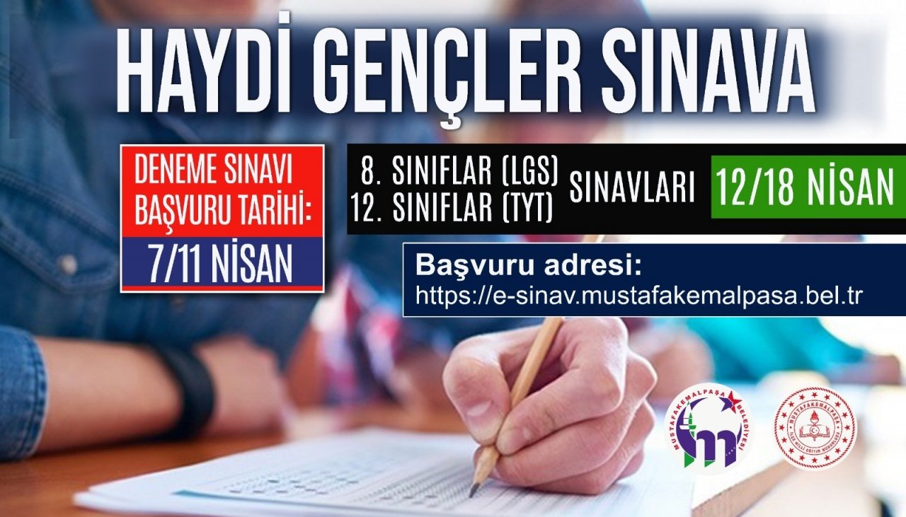 Belediyeden Öğrencilere Online Sınav Desteği