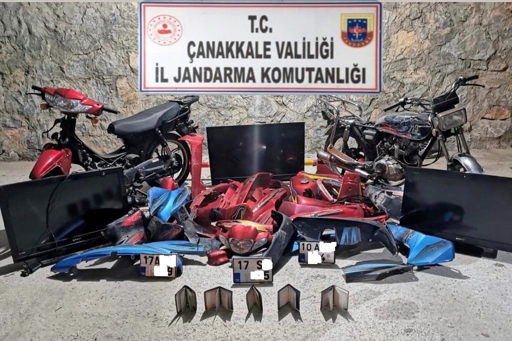 Çanakkale’de Motosiklet Hırsızlığı: 2 Gözaltı
