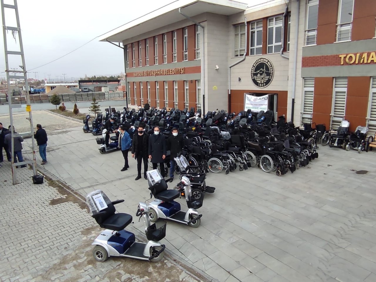 Gurbetçilerden Tomarza’ya Büyük Destek