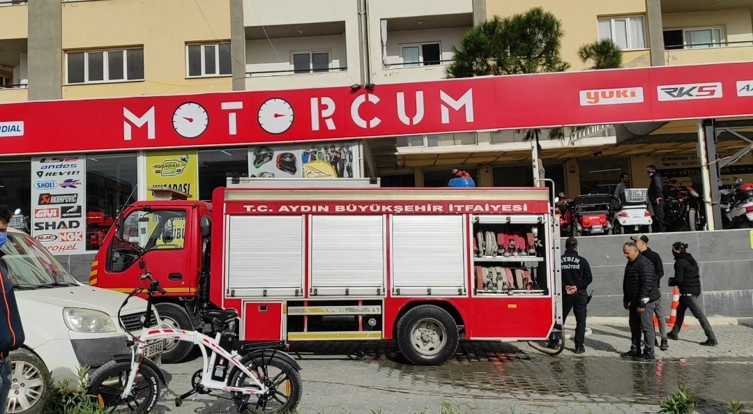 Kuşadası’ndaki Ev Yangını Korkuttu
