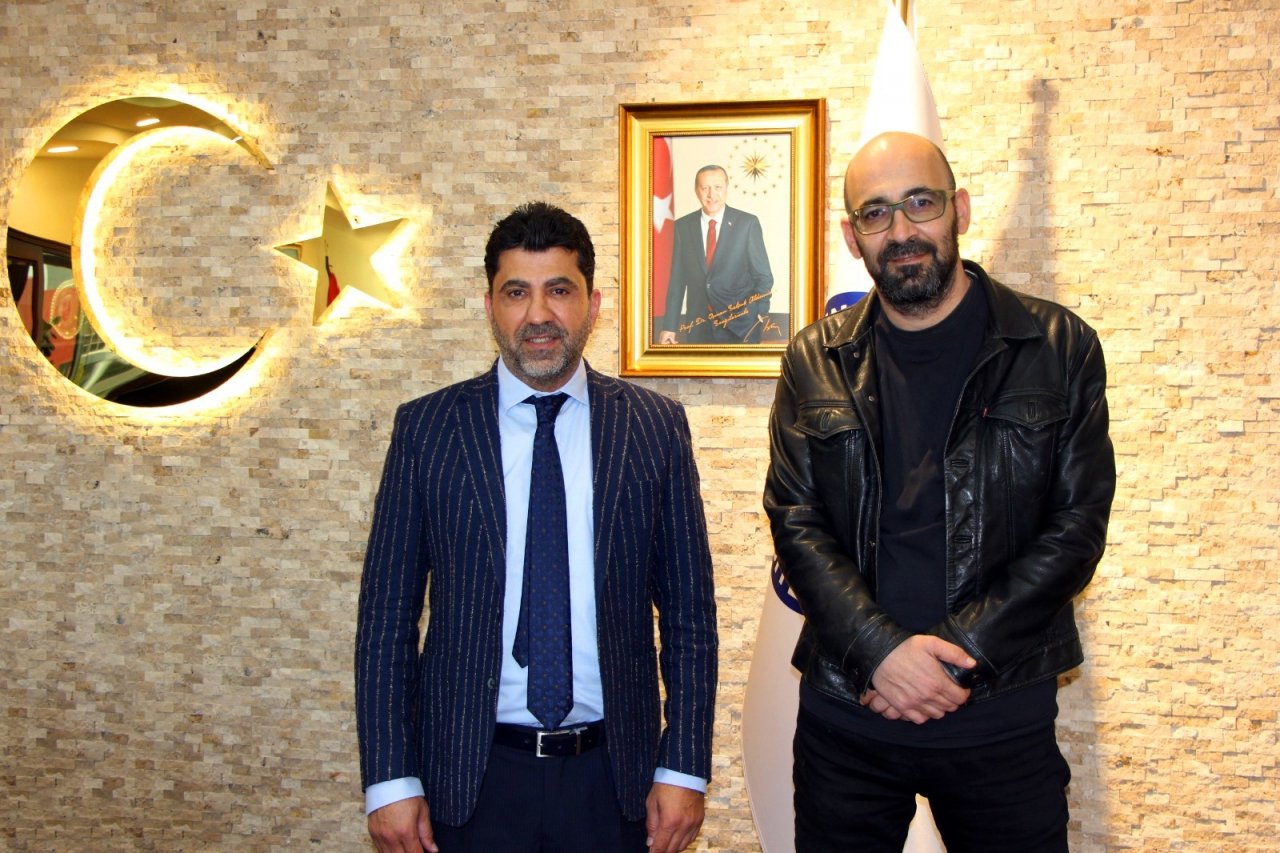 Yönetmen Onur Tan, Adü Rektörü Aldemir İle Görüştü