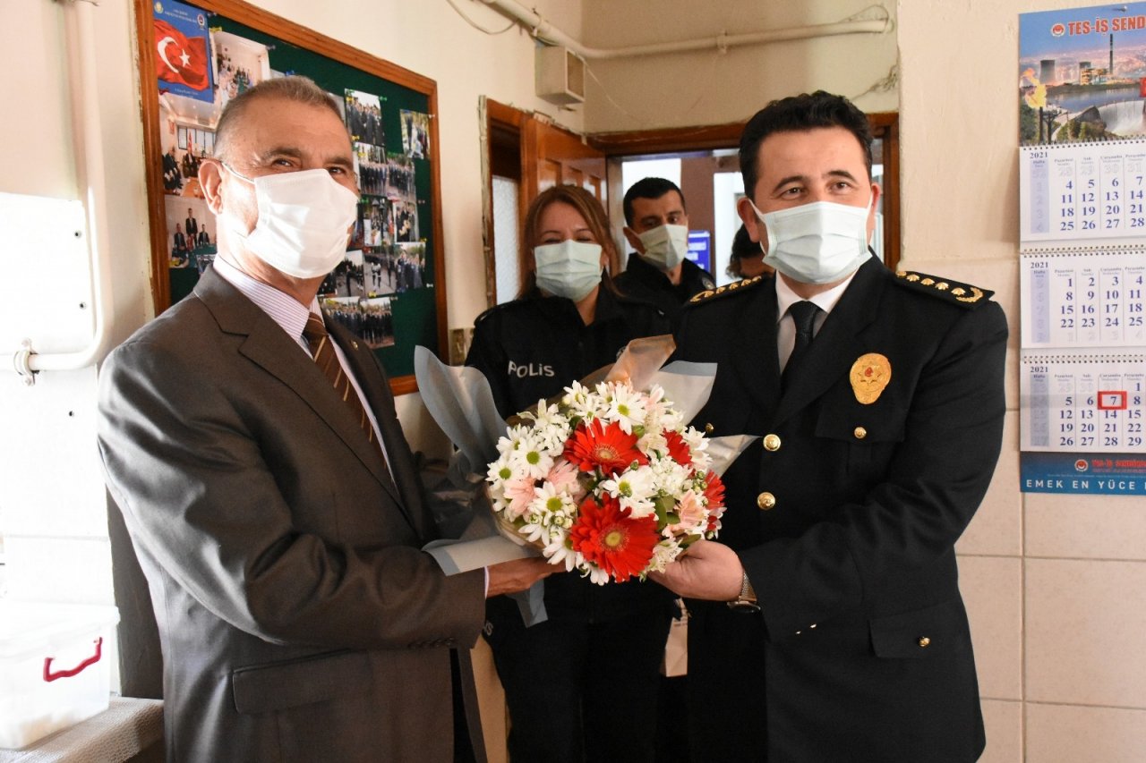 Müdür Onar, Polis Emeklileri Derneği’ni Ziyaret Etti.