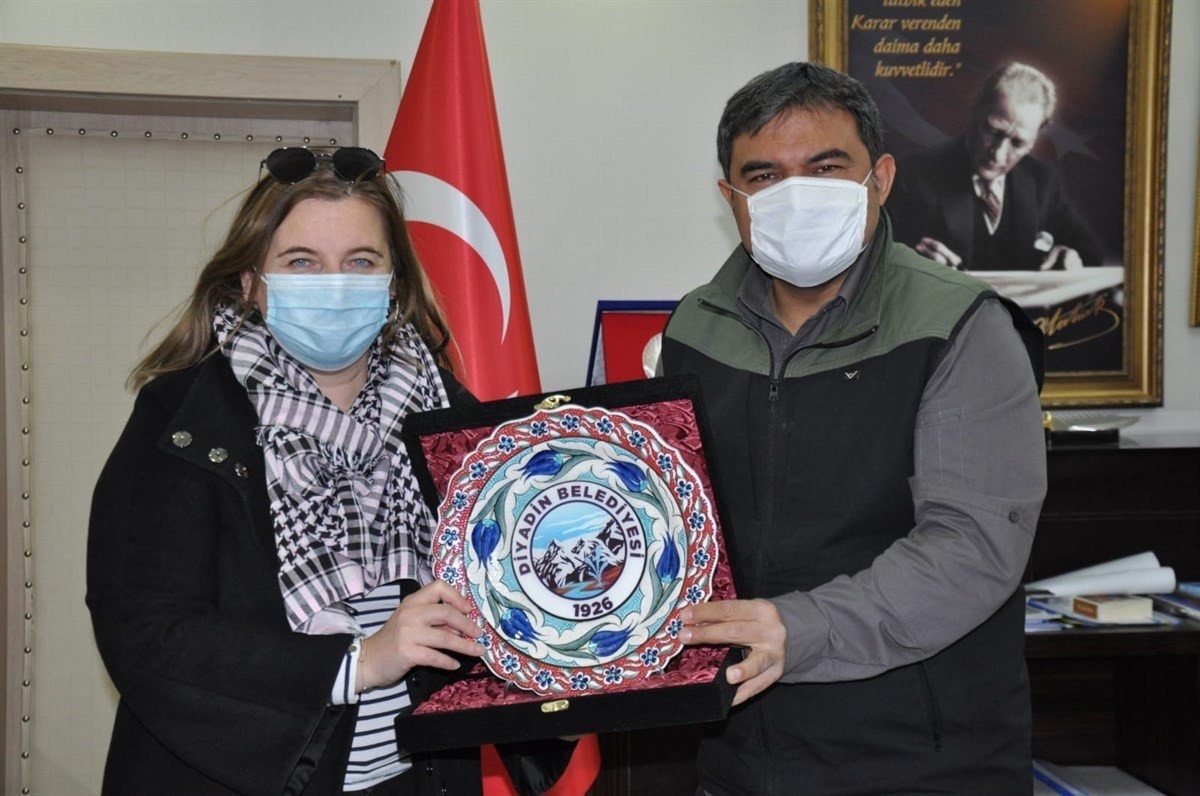 Belçika Anvers Milletvekillerinden Diyadin’e Ziyaret