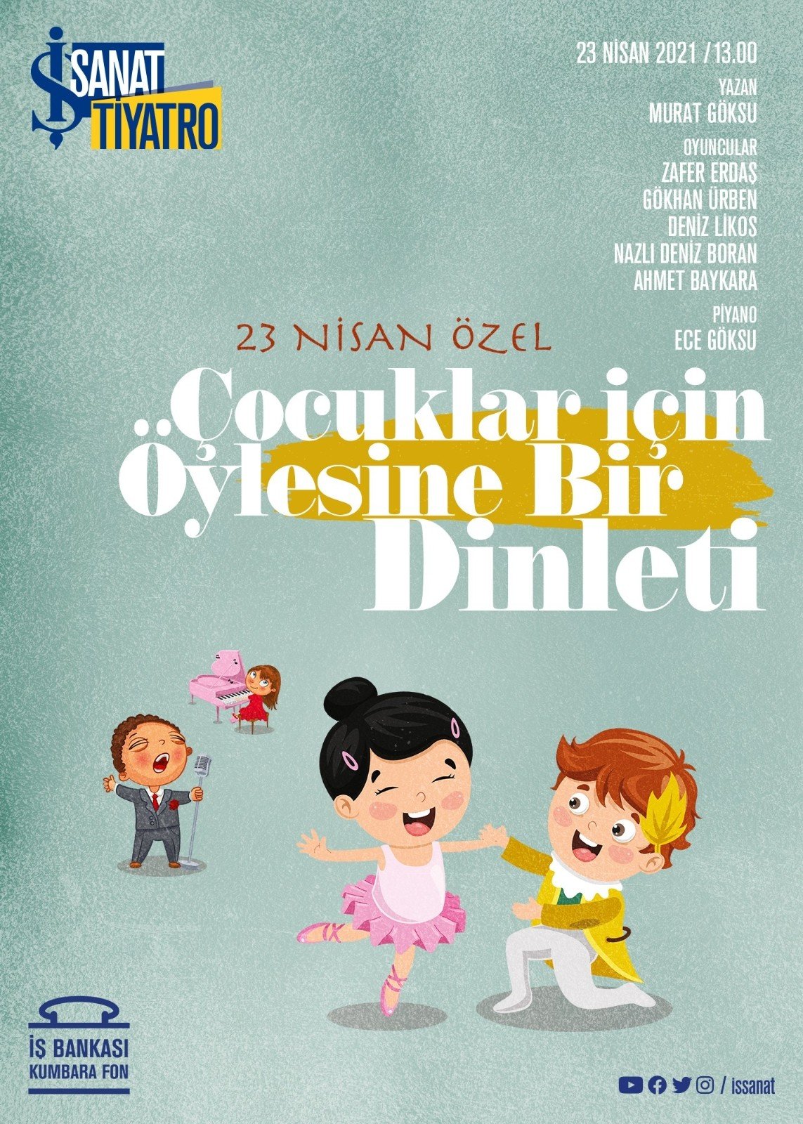 İ̇ş Sanat Masal Tiyatrosu’nda ‘peter Pan’ Haftası