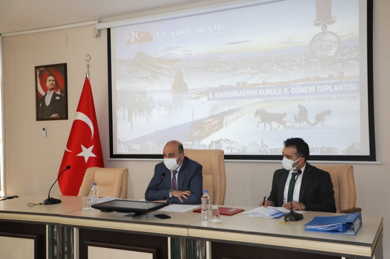 Kars’ta İ̇l Koordinasyon Kurulu Toplantısı Yapıldı