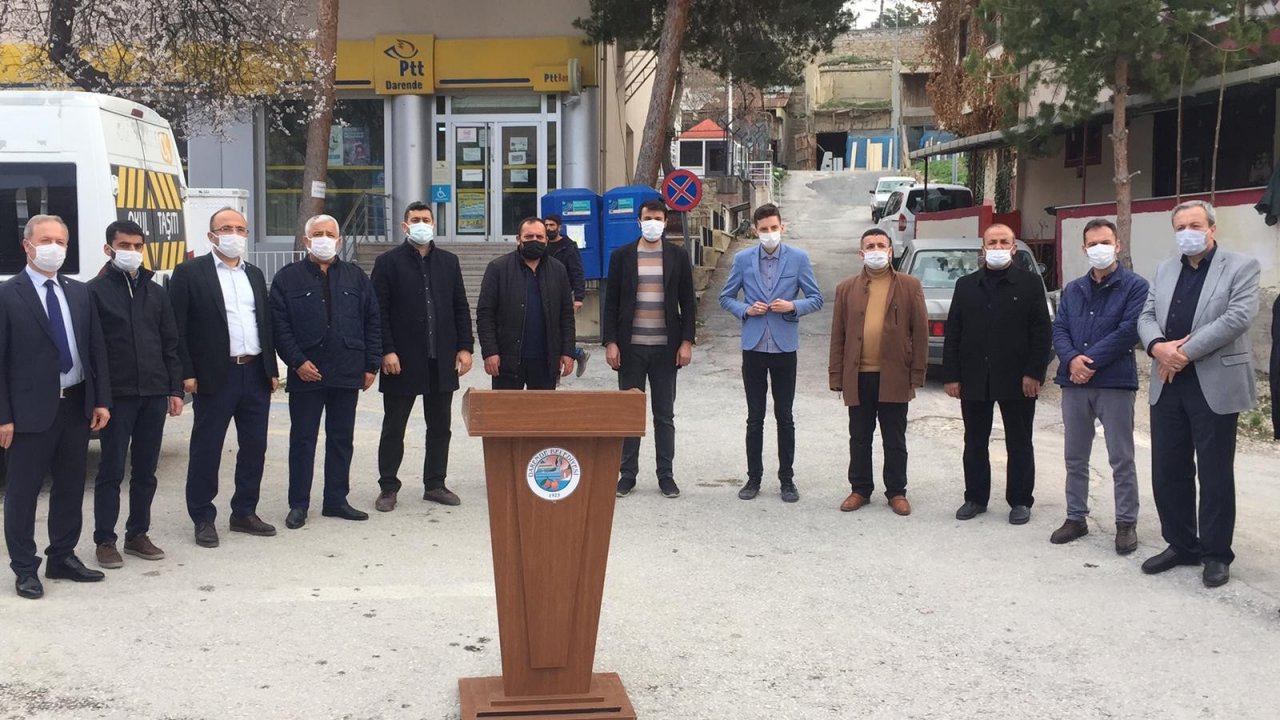 Darende’de Stk’lardan Emekli Amirallerin Darbe Bildirisine Tepki