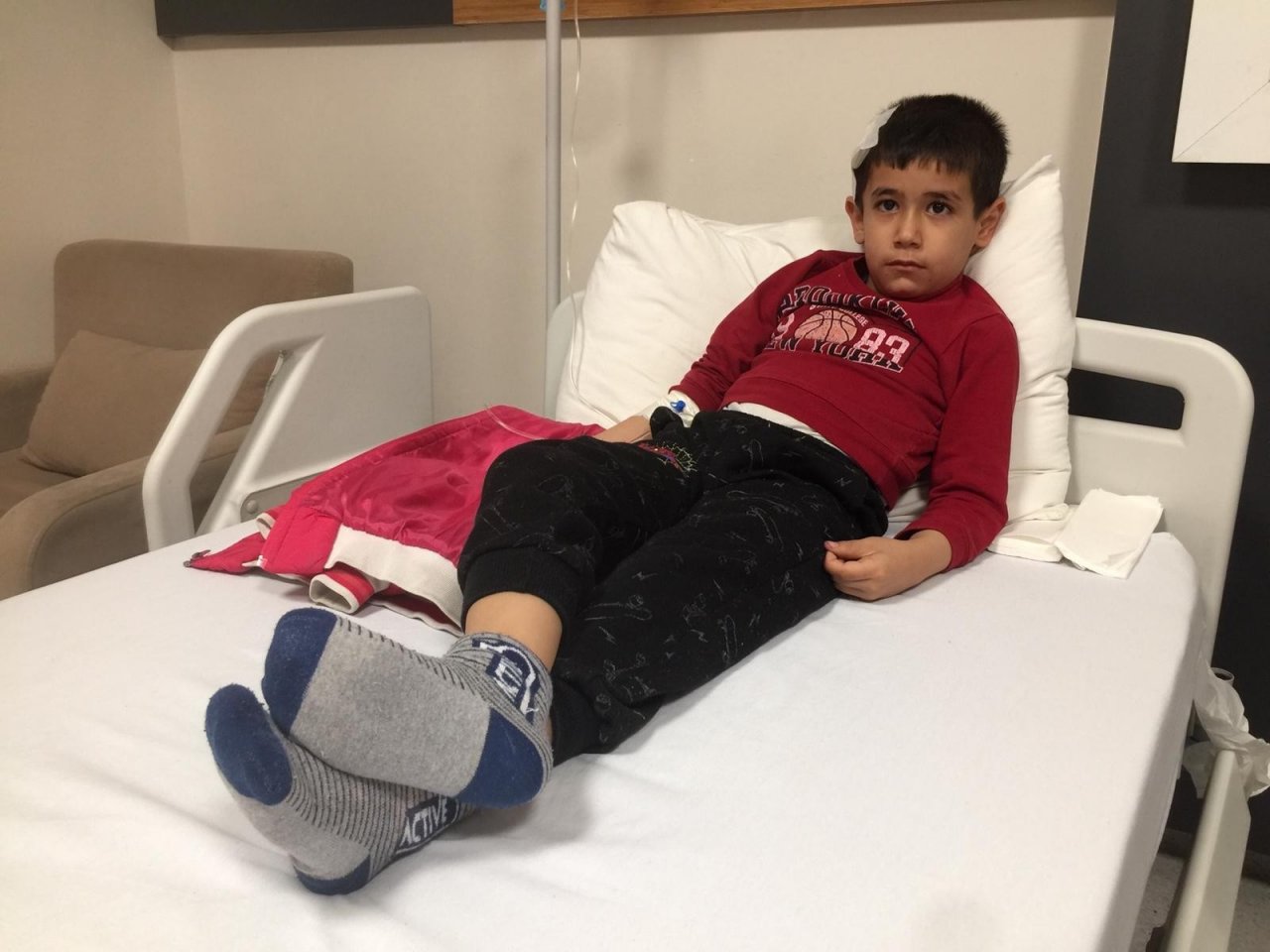 Maganda Kurşunu Parkta Oynayan Çocuğu Buldu