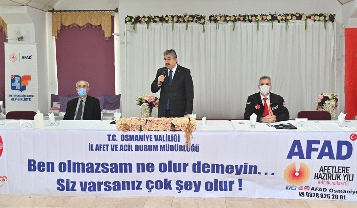 Vali Yılmaz: "korona Virüs Salgını Bir Tür Afet"
