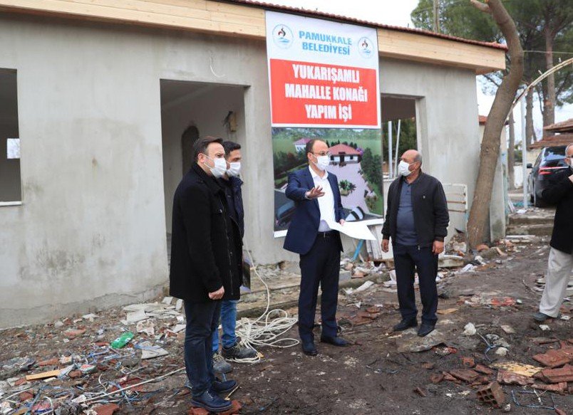 Yukarışamlı Mahalle Konağı Hizmete Hazır