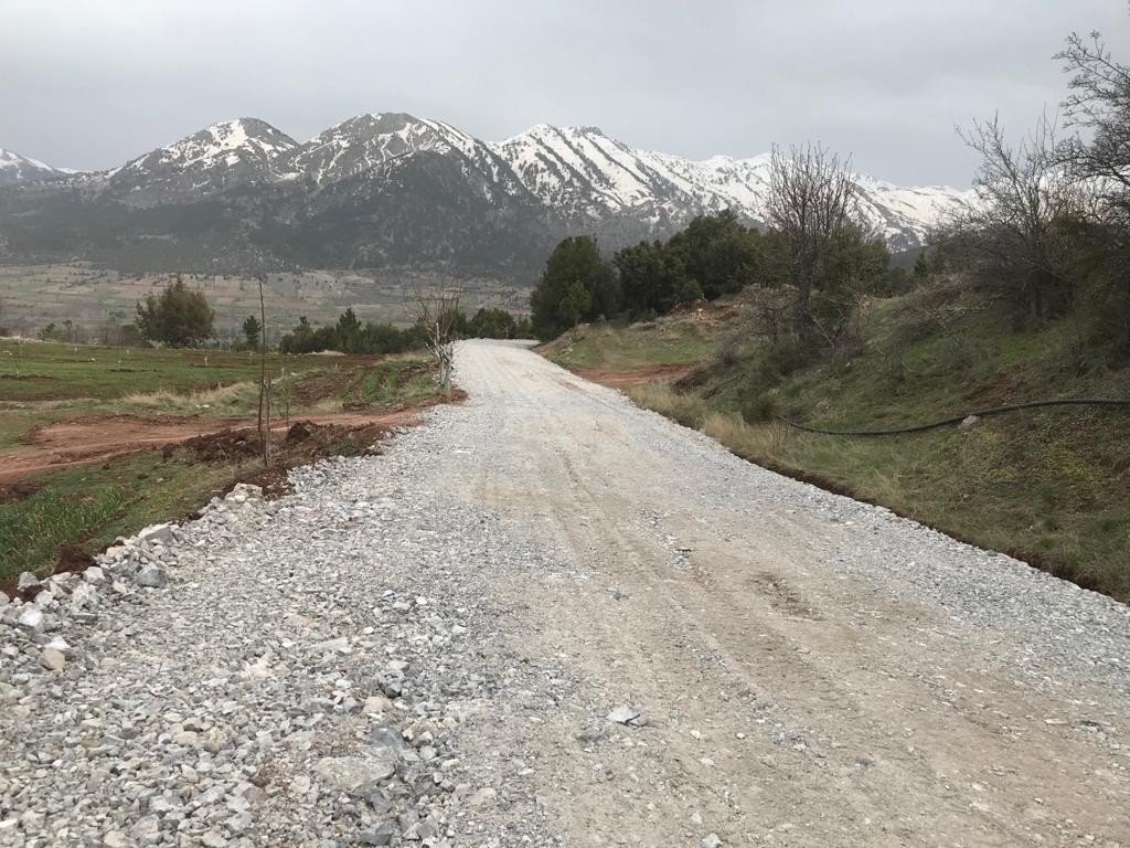 Çameli’de Mahallelerde Üst Yapı Çalışmaları Devam Ediyor
