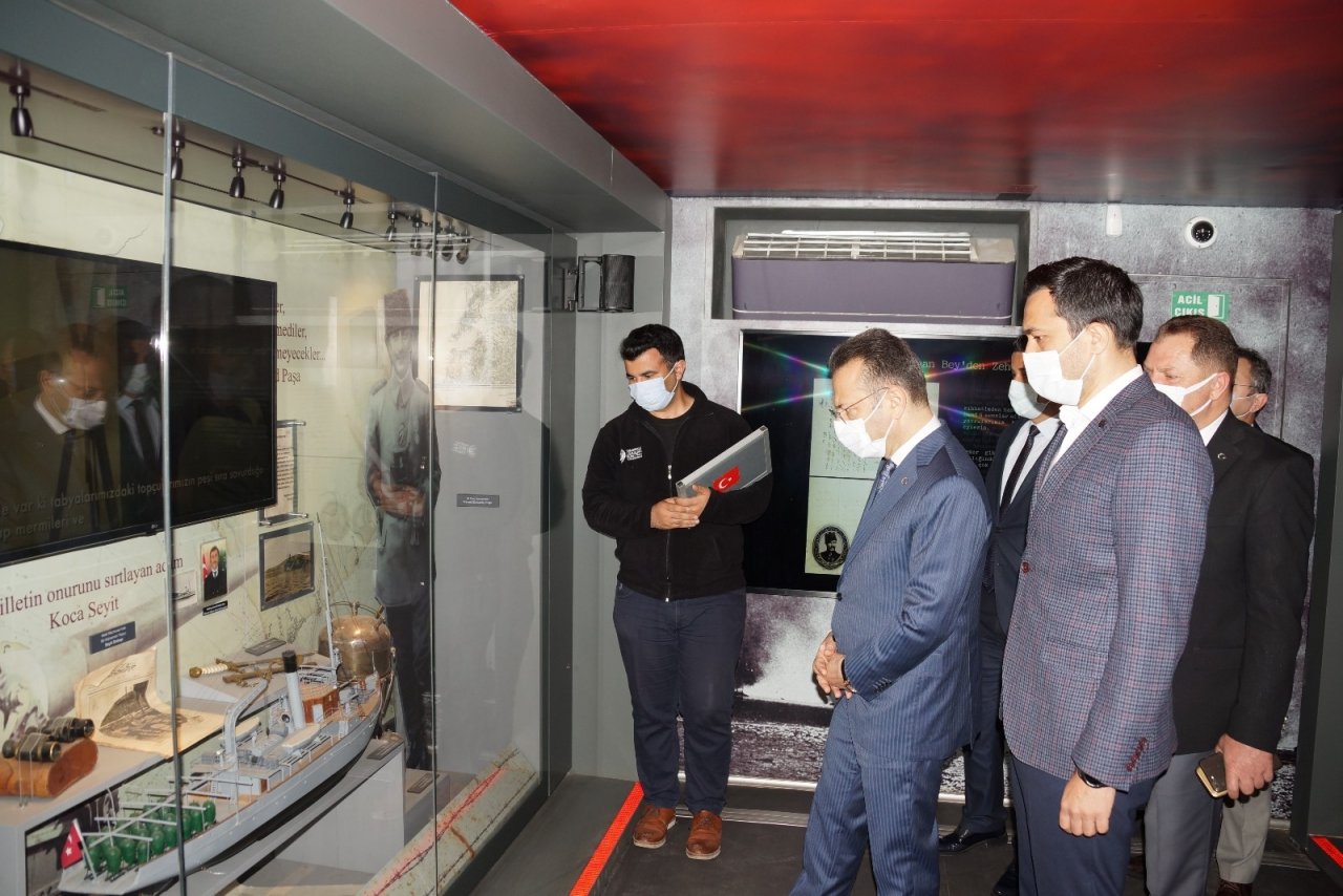 Çanakkale Savaşları Mobil Müzesi Aydın’a Geldi
