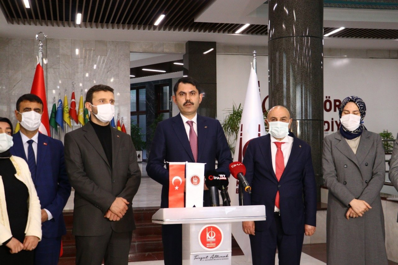 Bakan Kurum: “ankara’ya 4 Milyon Metrekare Büyüklüğünde 19 Tane Millet Bahçesi Yapıyoruz”