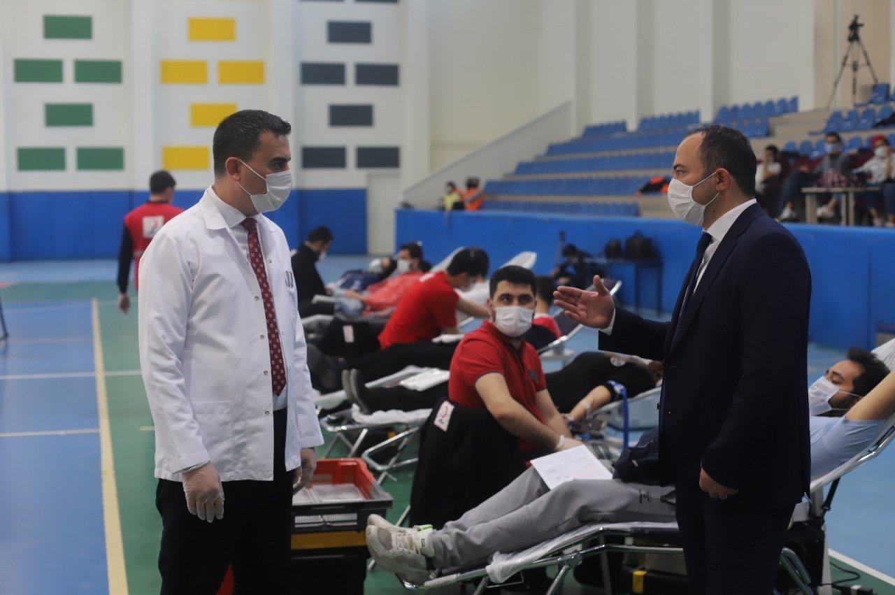 Gençlik Spor’un Kan Bağışından Sonra 110 Ünite Kan 330 Kişiye Hayat Olacak