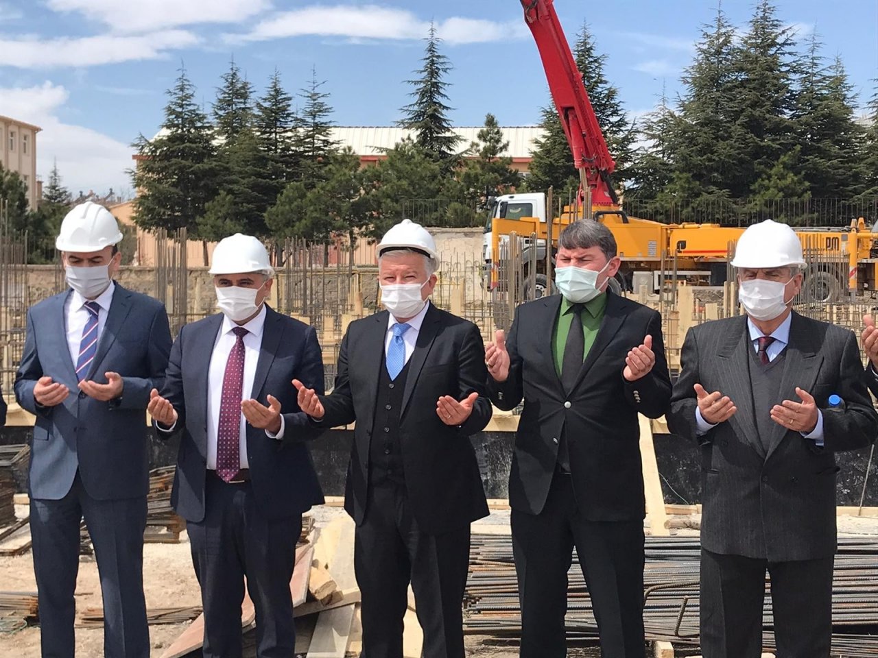 70 Kişilik Erkek Öğrenci Yurdunun Temeli Atıldı