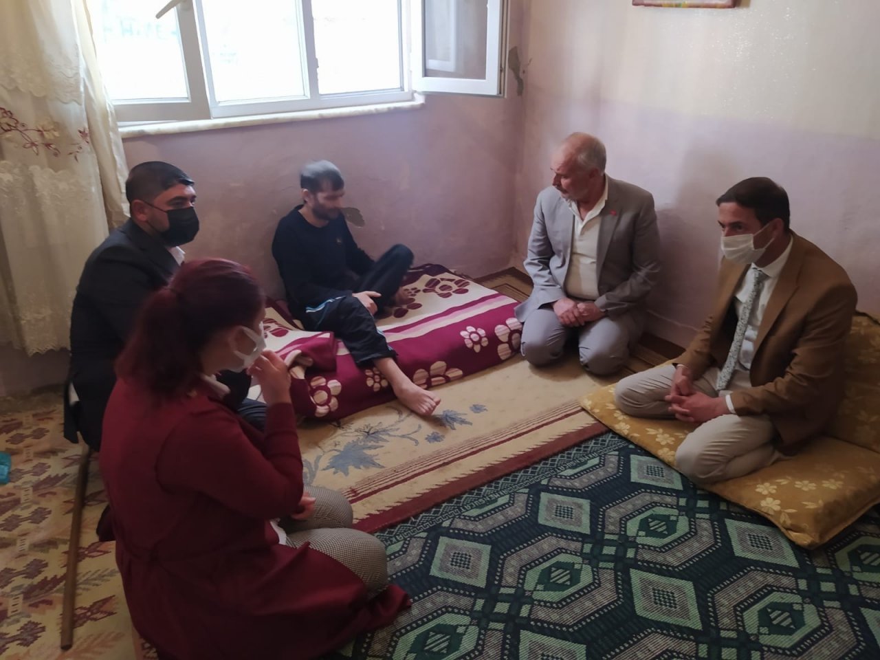 Mhp Diyarbakır İ̇l Başkanı Kayaalp, Sağlık Sorunları Olan Vatandaşla Bir Araya Geldi