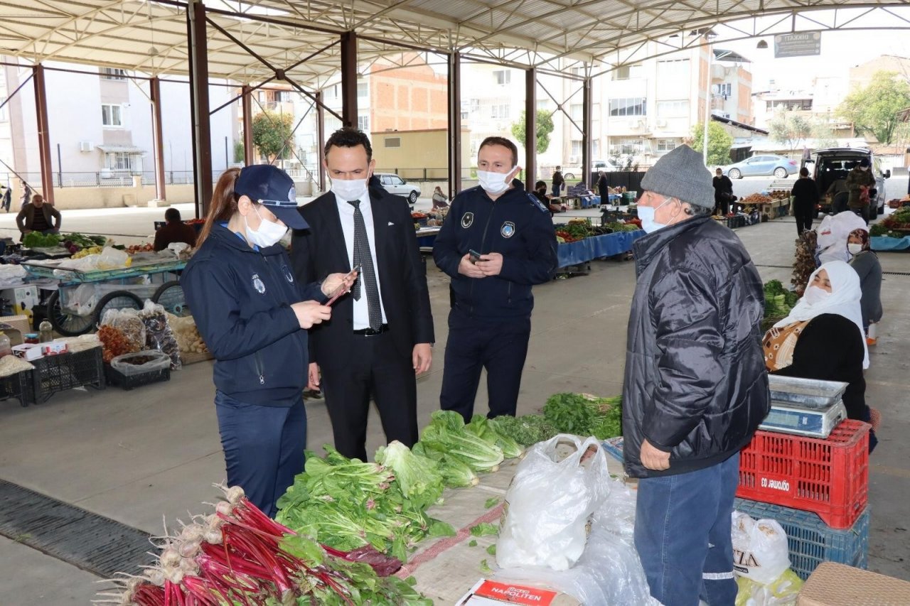 Nazilli’de Zabıta Ekipleri Denetimlerine Devam Ediyor