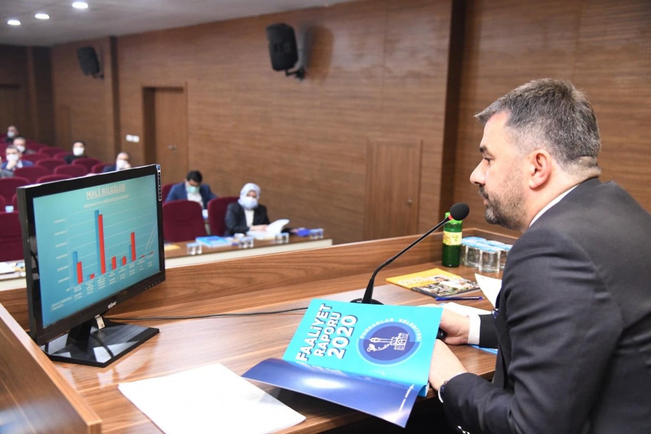 Pursaklar Belediyesinin 2020 Yılı Faaliyet Raporu Meclisten Geçti