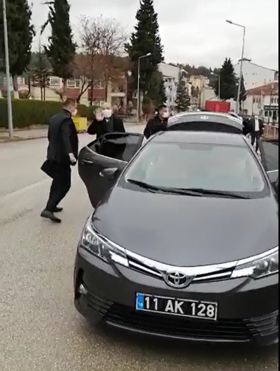 Bakan Soylu’yu Taşıyan Helikopter Yoğun Sis Nedeniyle Bilecik’e İniş Yaptı