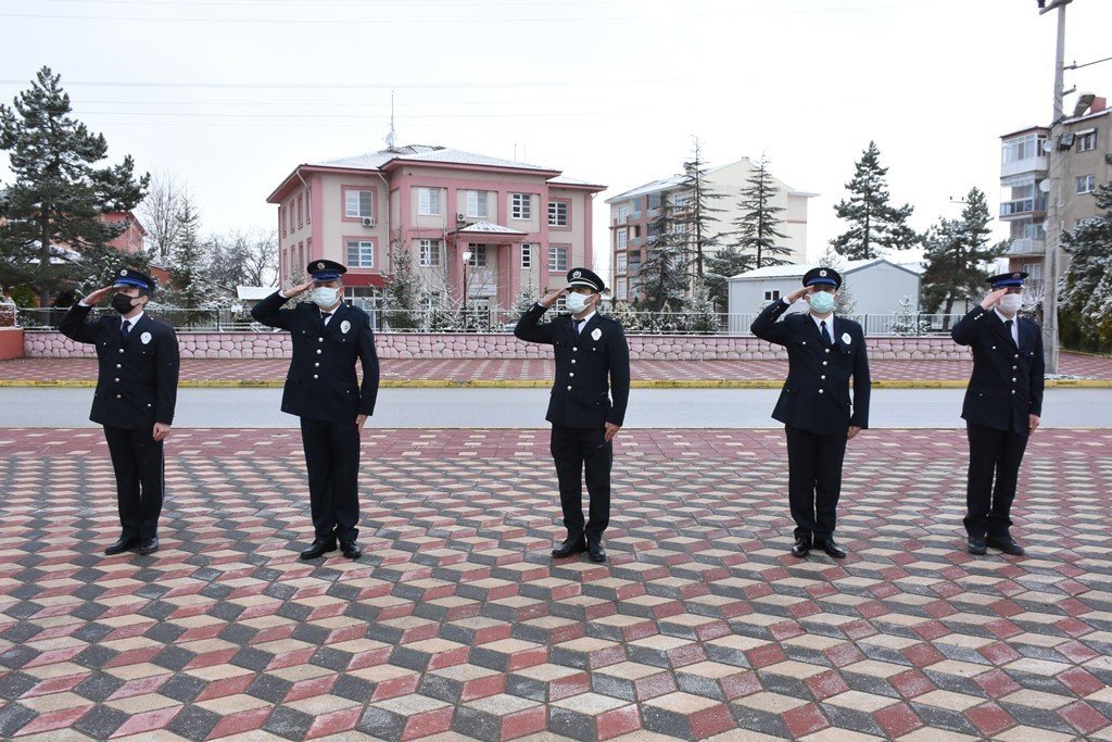 İ̇nönü’de Polis Haftası Törenle Kutlandı