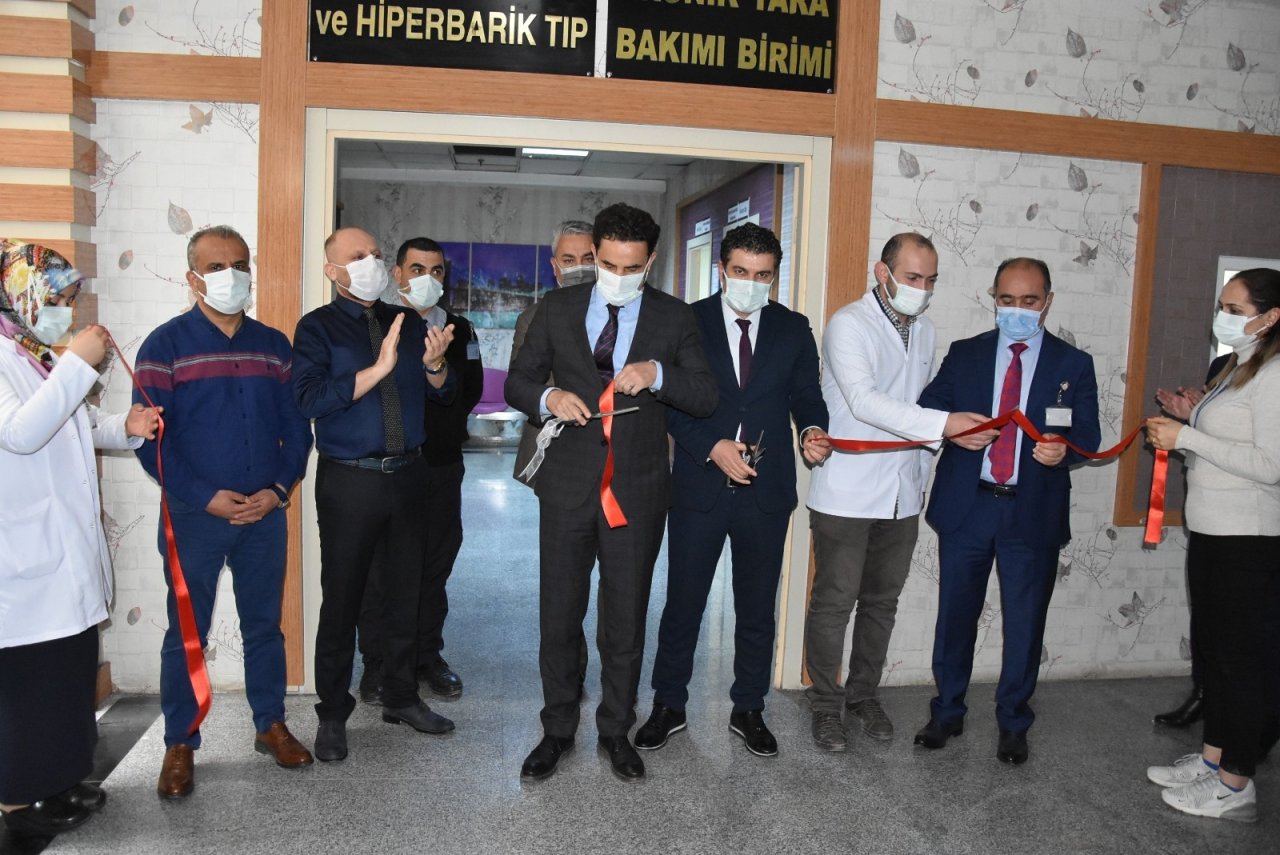 Van’da ‘hiperbarik Tıp İle Kronik Yara Bakım Birimi’ Açıldı