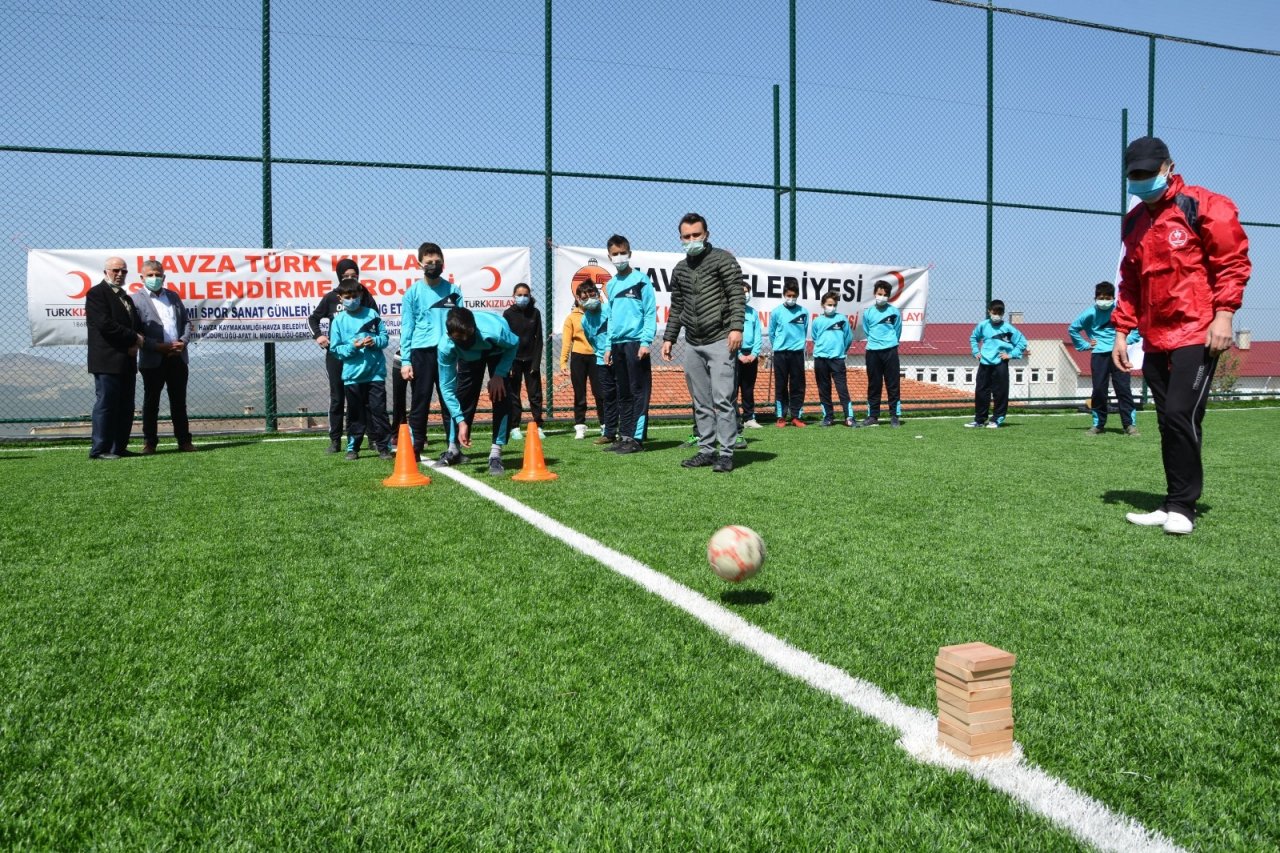 "kızılay İ̇le Spor Ve Sanat Günleri" Etkinliği