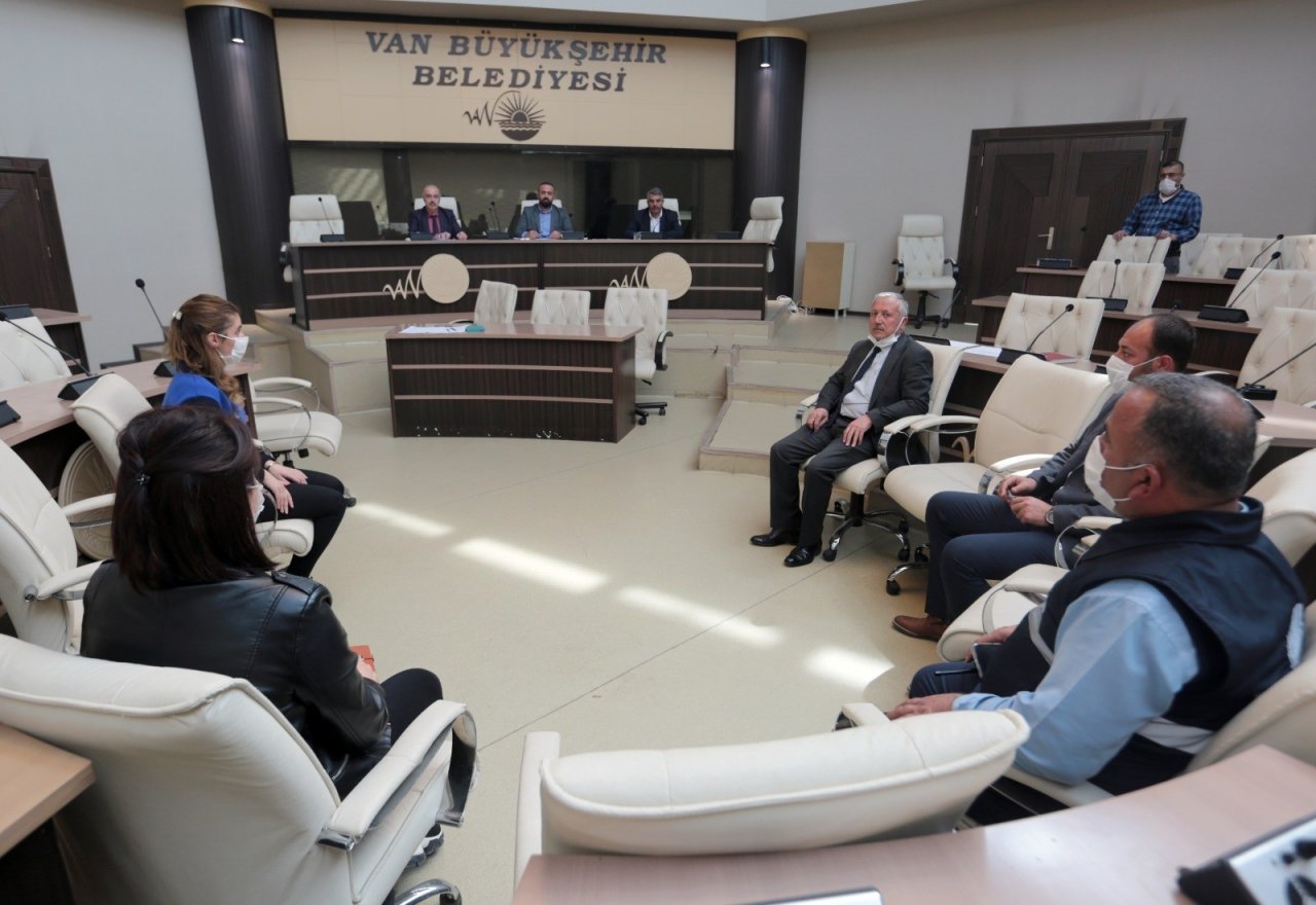Van Büyükşehir Belediyesinden Ramazan Ayı Öncesi Denetim Toplantısı