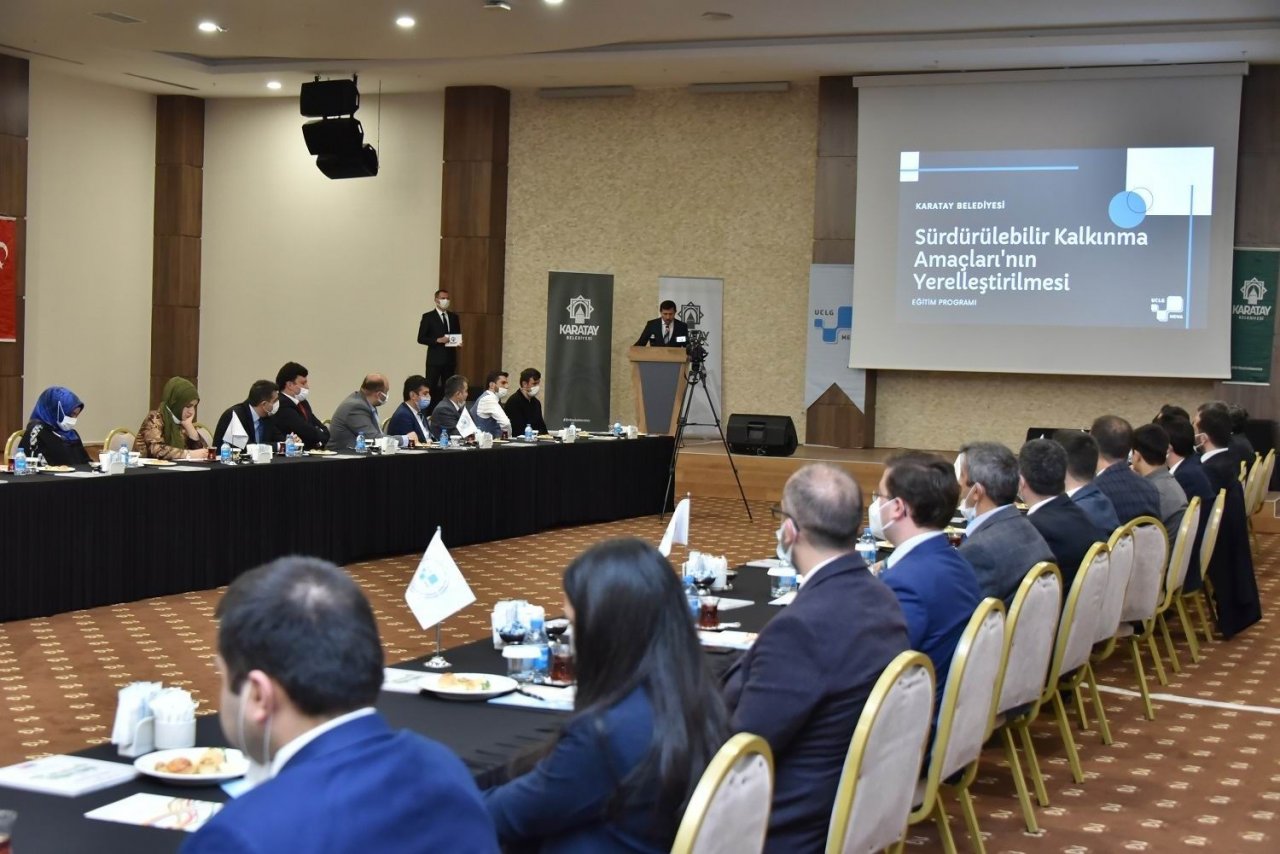 Karatay Belediyesinden “sürdürülebilir Kalkınma Hedeflerinin İ̇zlenmesi Eğitim Programı”