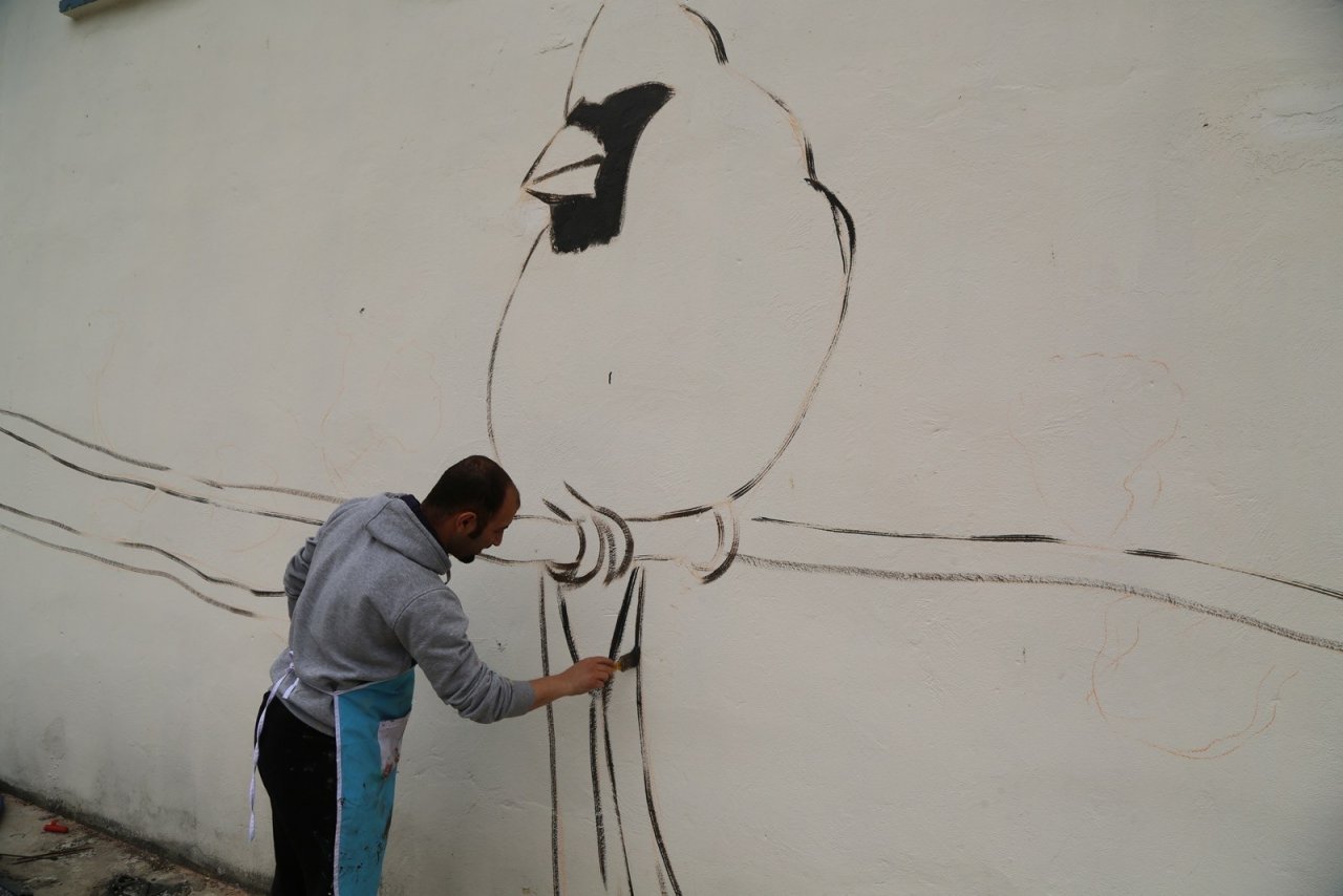 Şanlıurfa’da Trafolar Sanat Eserine Dönüşüyor