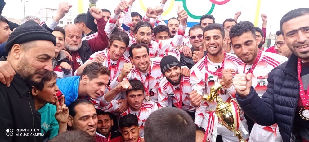 Suriye Ligi Şampiyonu Elbabspor
