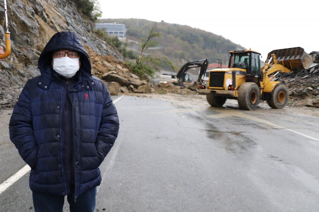 Zonguldak’ta Korkutan Heyelan