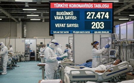 Türkiye'de 27 bin 474 kişinin Kovid-19 testi pozitif çıktı, 203 kişi yaşamını yitirdi