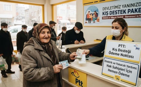 PTT'den Elektrik ve Yakacak Desteği! Başvurusuz Herkese Para Yardımı