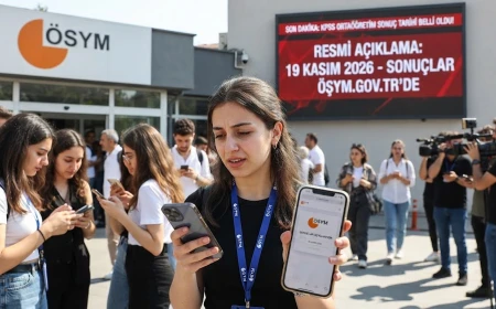 KPSS Ortaöğretim Sınavı Bugün Yapıldı! Gözler Şimdi Sonuç Tarihine Çevrildi