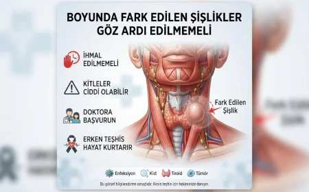 Boyunda Fark Edilen Şişlikler Göz Ardı Edilmemeli
