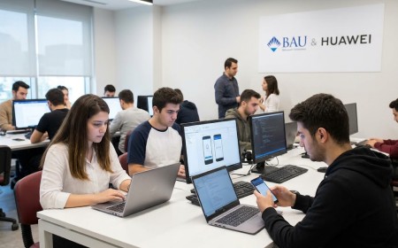 Huawei iş birliği ile Bahçeşehir Üniversitesi’nde mobil uygulama geliştirme eğitimleri başladı