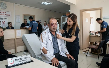 Sinop’ta Asm’de Görevli Sağlık Memuru Darp Edildi!