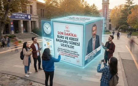 Milyonlarca Öğrenciyi İlgilendiren Haber! Burs ve Kredi Başvuru Süresi Uzatıldı
