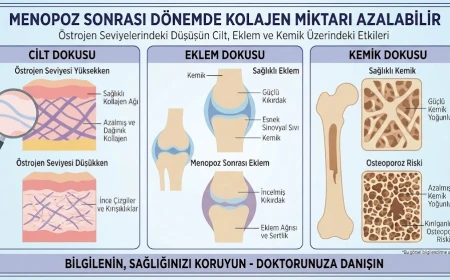 Menopoz Sonrası Dönemde Kolajen Miktarı Azalabilir