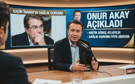 Onur Akay Kadir İnanır'ın sağlık durumu hakkında bilgi verdi!